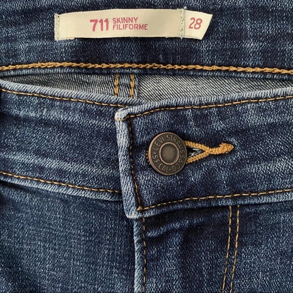 Levi's 711 Skinny Filiforme Mid Rise Women's Jeans - Picture 3 of 12